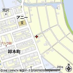 静岡県浜松市中央区白羽町1566周辺の地図