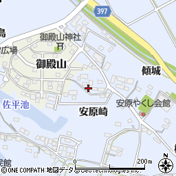 愛知県田原市豊島町安原崎周辺の地図