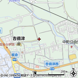 岡山県岡山市北区吉備津334-3周辺の地図