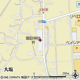 矢崎部品株式会社　大東工場・生産技術部周辺の地図