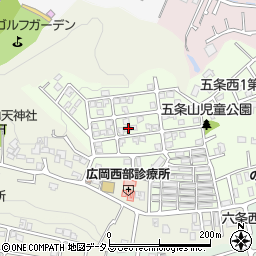 奈良県奈良市五条西2丁目9-18周辺の地図