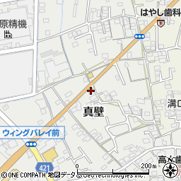 岡山県総社市真壁1224周辺の地図