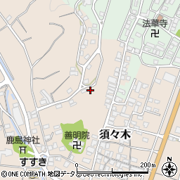 静岡県牧之原市須々木287-26周辺の地図