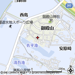 愛知県田原市御殿山126周辺の地図