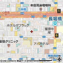 ネイルサロンＭＡＲＣＨ・心斎橋店周辺の地図