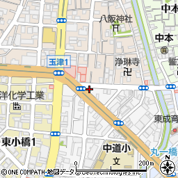 上田モータープール周辺の地図