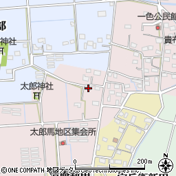 静岡県磐田市太郎馬新田20周辺の地図