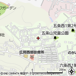奈良県奈良市五条西2丁目9-14周辺の地図