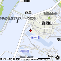 愛知県田原市御殿山151周辺の地図