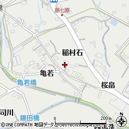 愛知県田原市田原町稲村石24周辺の地図