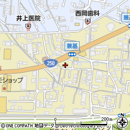 メガネの三城東岡山店周辺の地図