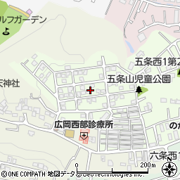 奈良県奈良市五条西2丁目9周辺の地図