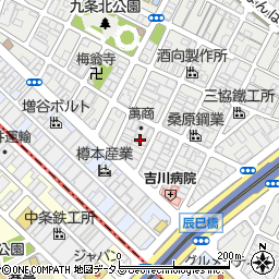 関西舶用大阪西センター周辺の地図