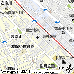 株式会社伊藤園　大阪中央支店周辺の地図