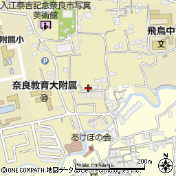 高畑町集会所周辺の地図