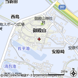 愛知県田原市御殿山113周辺の地図