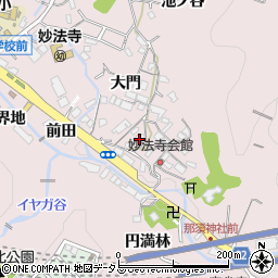 兵庫県神戸市須磨区妙法寺大門817周辺の地図