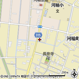 静岡県浜松市中央区東町320周辺の地図