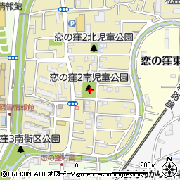 奈良県奈良市恋の窪2丁目10周辺の地図