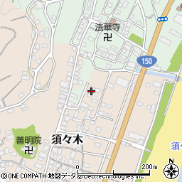 静岡県牧之原市須々木376周辺の地図