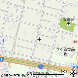 静岡県浜松市中央区米津町2287周辺の地図