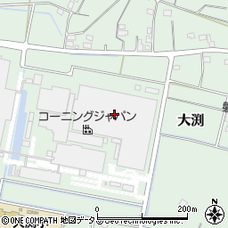 コーニングジャパン周辺の地図