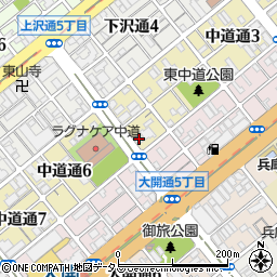 アースサポート兵庫周辺の地図