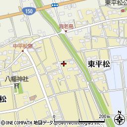 静岡県磐田市東平松262周辺の地図
