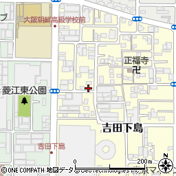大阪府東大阪市吉田下島15-34周辺の地図