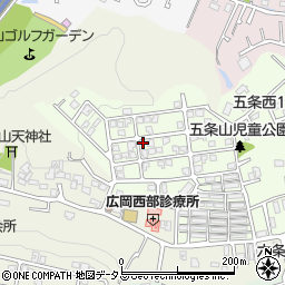 奈良県奈良市五条西2丁目9-1周辺の地図
