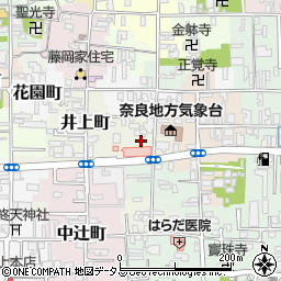 奈良県奈良市川之上突抜北方町周辺の地図