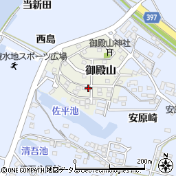 愛知県田原市御殿山111周辺の地図