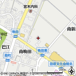 愛知県田原市田原町南新地67周辺の地図