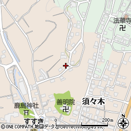 静岡県牧之原市須々木287-7周辺の地図