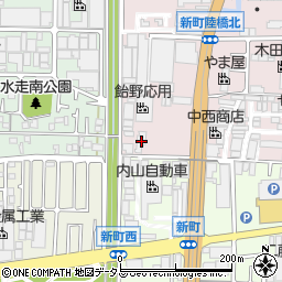 日本交通寮周辺の地図