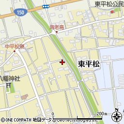 静岡県磐田市東平松260周辺の地図