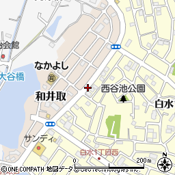 和井取周辺の地図