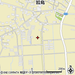 静岡県磐田市鮫島周辺の地図