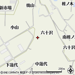 愛知県豊橋市杉山町小山周辺の地図