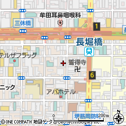 ステージ心斎橋ビル３周辺の地図