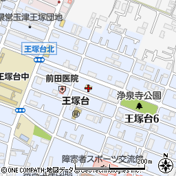 兵庫県神戸市西区王塚台5丁目95周辺の地図