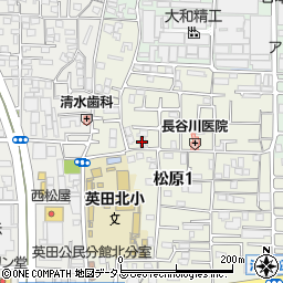 内科外科西岡ファミリークリニック周辺の地図