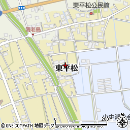 静岡県磐田市東平松139周辺の地図