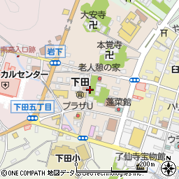 静岡県下田市四丁目周辺の地図