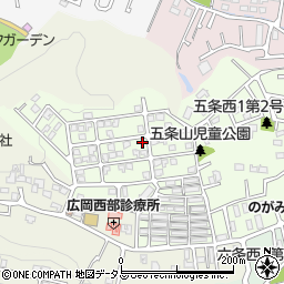 奈良県奈良市五条西2丁目9-8周辺の地図