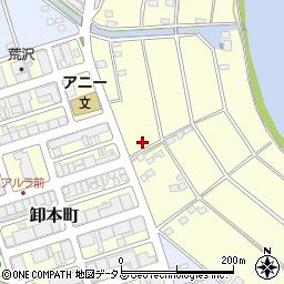 静岡県浜松市中央区白羽町1565周辺の地図