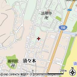 静岡県牧之原市須々木376-17周辺の地図