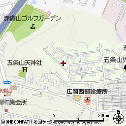 奈良県奈良市五条西2丁目16-13周辺の地図