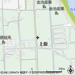 岡山県総社市上原87周辺の地図