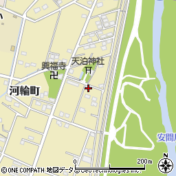 静岡県浜松市中央区河輪町384周辺の地図